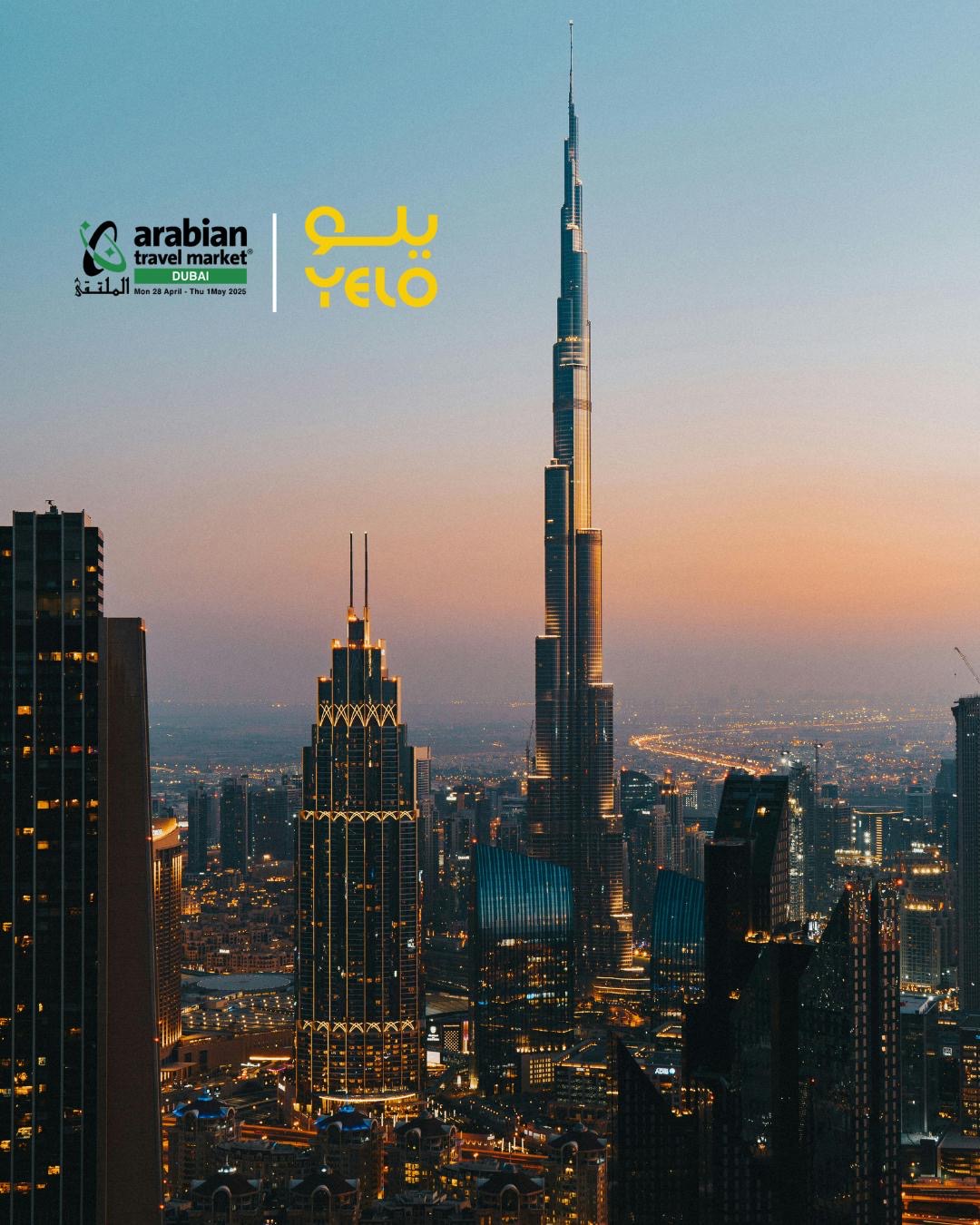 You are currently viewing قدَّمت خصماً خاصاً لعملائها طيلة فترة المعرض “يلو” تشارك في معرض سوق السفر العربي في دبي خلال الفترة من 28 أبريل – 1 مايو